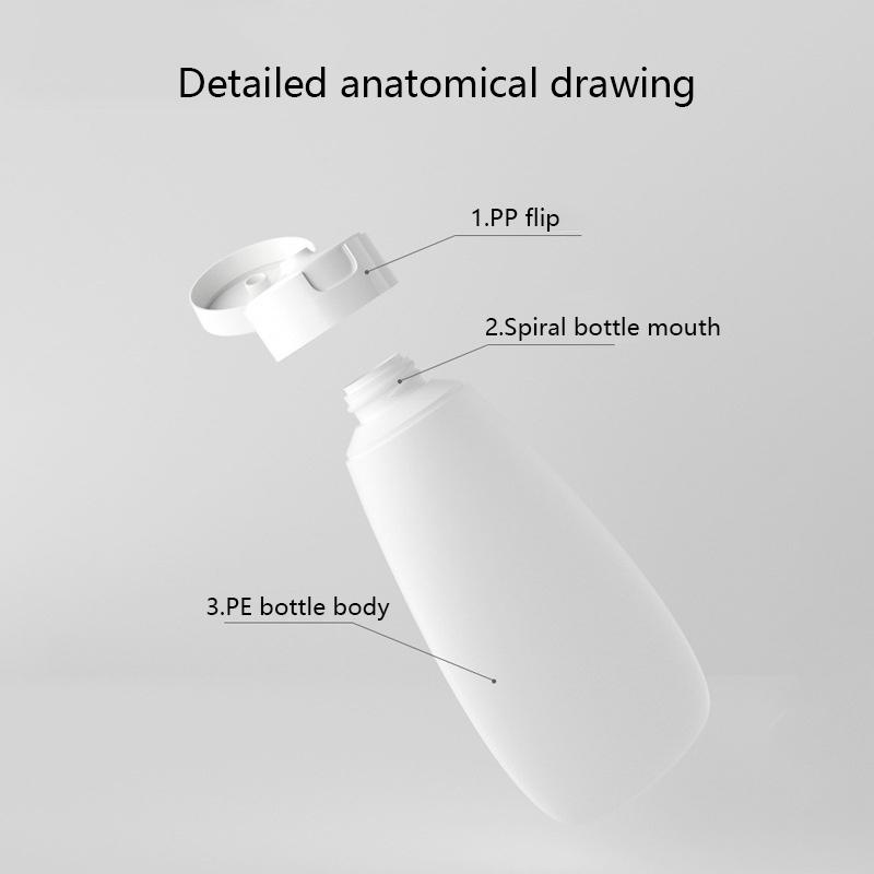 1Pcs 30/60/100ml Portable Travel Bottle Set – Leak-Proof Plastic Containers for Toiletries, Makeup, and Lotion