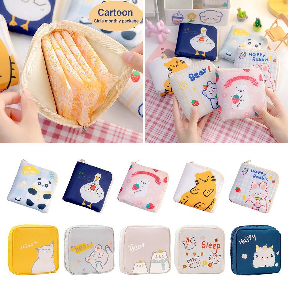 Storage Tampon Holder Napkin Pouch Sanitary Pads Bag Sanitary Napkin Bag Coin Purse Storage Bag