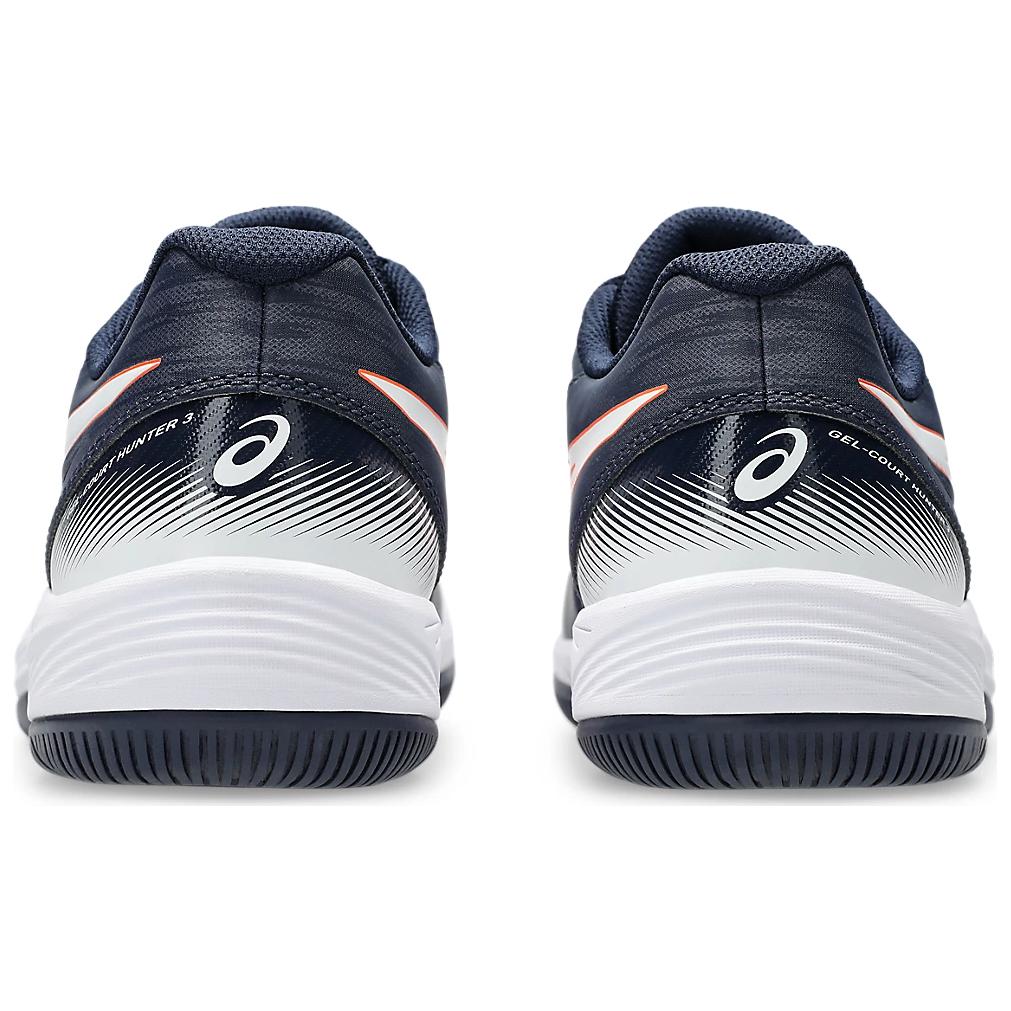 Asics Gel-Court Hunter 3 Удобные Универсальные Низкие Бадминтонные Кроссовки Мужская Обувь Сине-Белая 1071A088-404