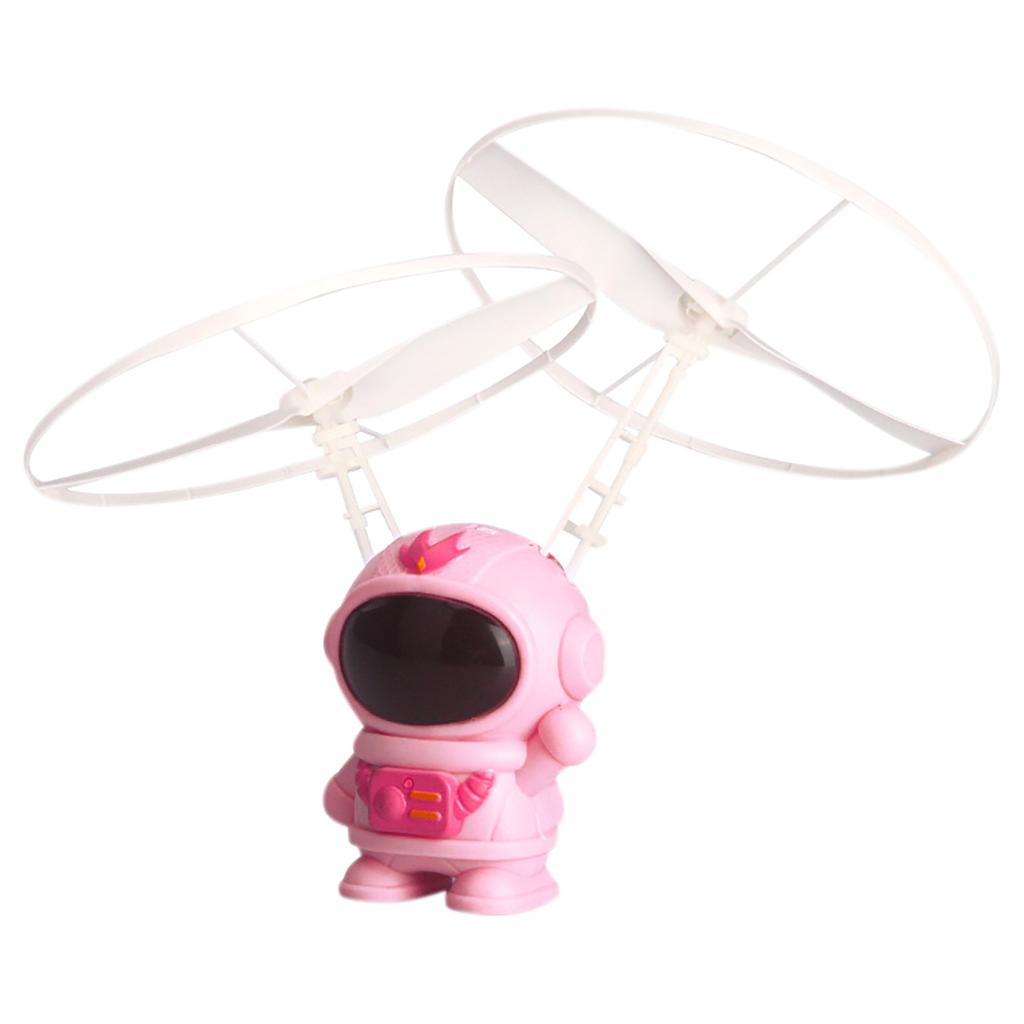 Color Astronaut Toy UAV Helicopter Ball With Built-In Luminous LED Lighting, Suitable For Children And Teenagers