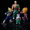 4 шт. Аниме Dragon Ball Z Гохан Веджета Цзяоцзы Боевой Узор Фигурка Действия Игрушки Модель Кукла Подарки