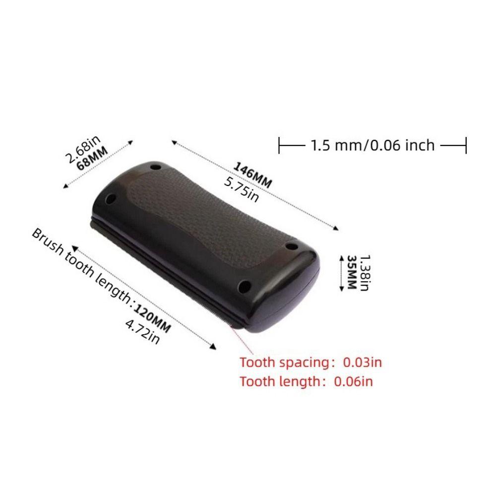 Professional Dog Hair Remover Hair Care Non-Slip Handle Pet Floating Brush Metal Brush Teeth Portable Pet Furs Knot Cutter