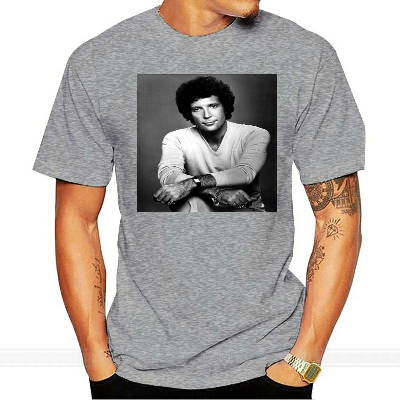 Tom Jones T Shirt Singer Tom Jones Tee shirt cotton tshirt men summer fashion tshirt euro size