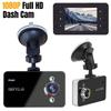 New 1080P Full HD Car DVR Dash Cam Car Loop Recording Vehicle Driving Recorder Night Vision Support TF 32G 140 Degree View Angle