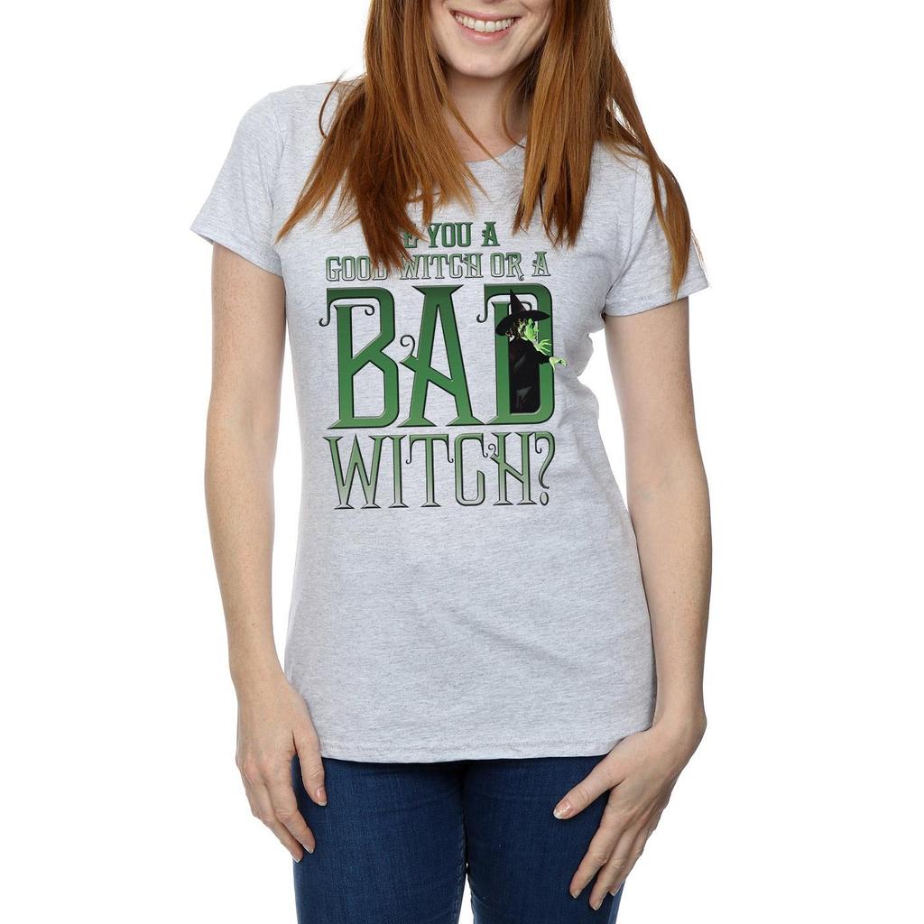 The Wizard Of Oz Womens/Ladies Good Witch Bad Witch Cotton T-Shirt