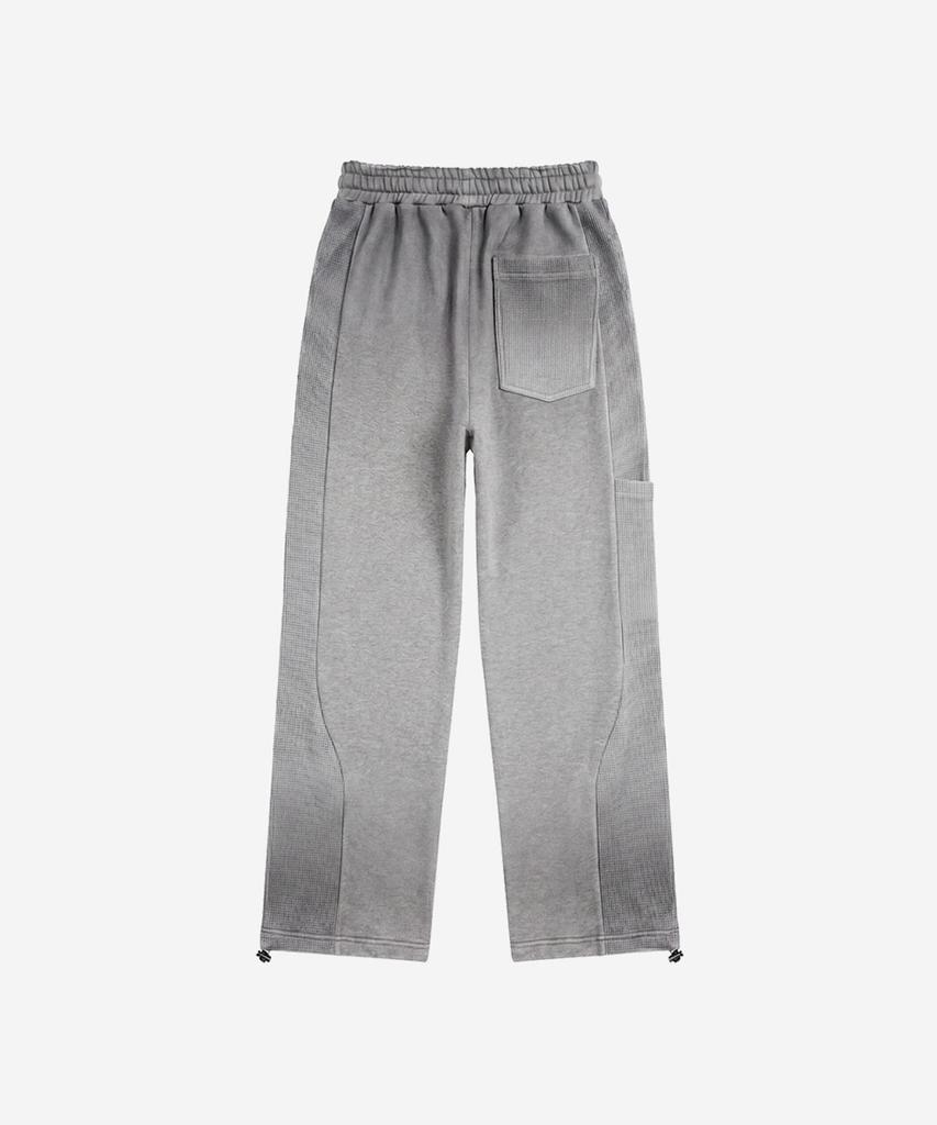 BLR Waffle Mix Washed Sweat Pants Melange Gray