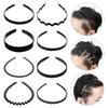 Outdoor Non-slip Accessories Unisex Hairband Headband Sport Hair Hoop Spring Wavy Hair Band