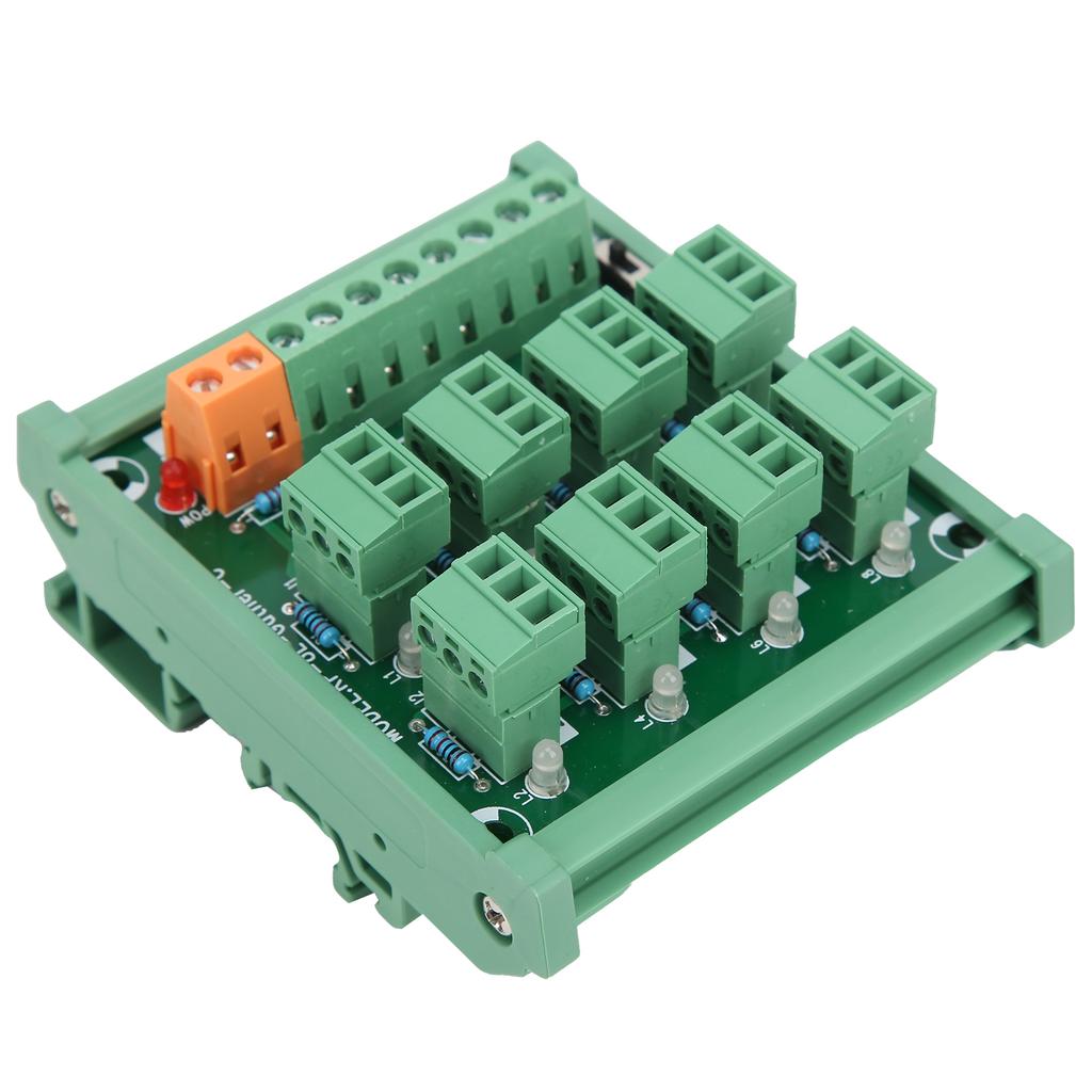 Terminal Block 3-Wire 8-Channel Acquisition Board KP-8L-Gther C 0.5A for 20-26AWG