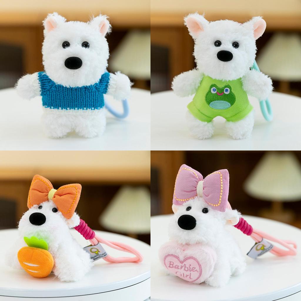 Charming West Highland White Terrier Doll With Various Colorful Styles For Everyone