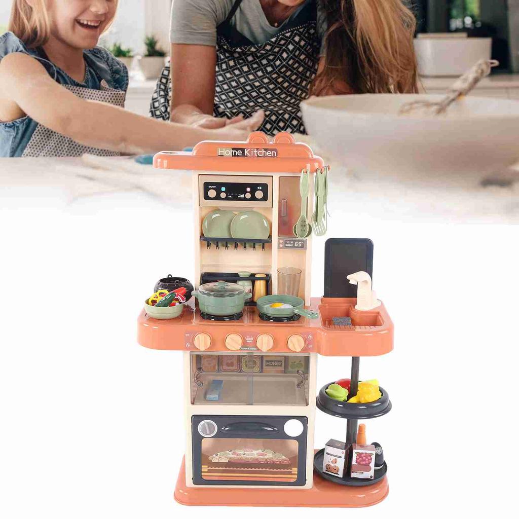 Детский симулятор кухонного спрея, набор игрушек для готовки, детская ролевая игра, кухонная утварь, игрушка(RussetRed )