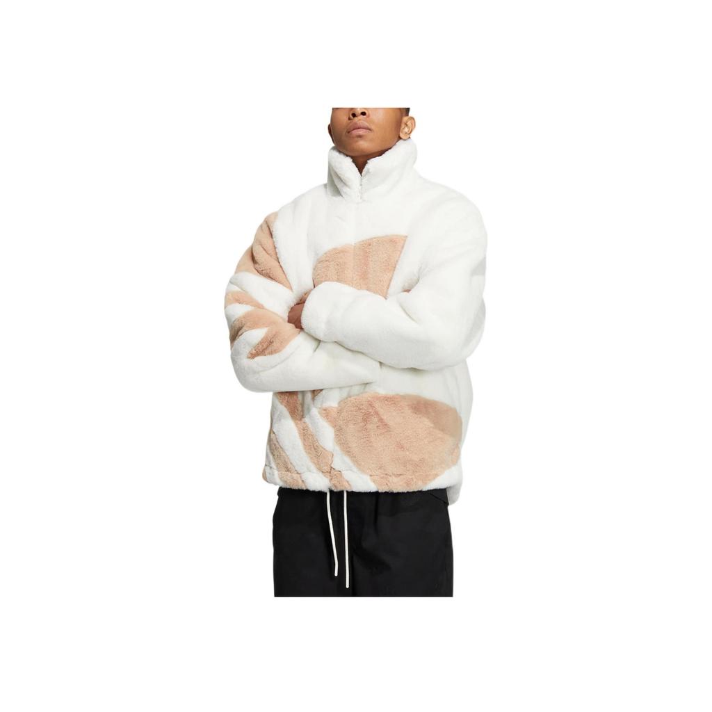 Adidas Меховая куртка Originals с большим логотипом, воротником-стойкой на молнии и топами унисекс на кулиске, разноцветный HR3485