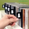 26 шт. Разделители-органайзеры для CD/DVD/виниловых пластинок, алфавитные разделители от A до Z для хранения файлов, для музыкальных альбомов, офиса, дома, экономия места