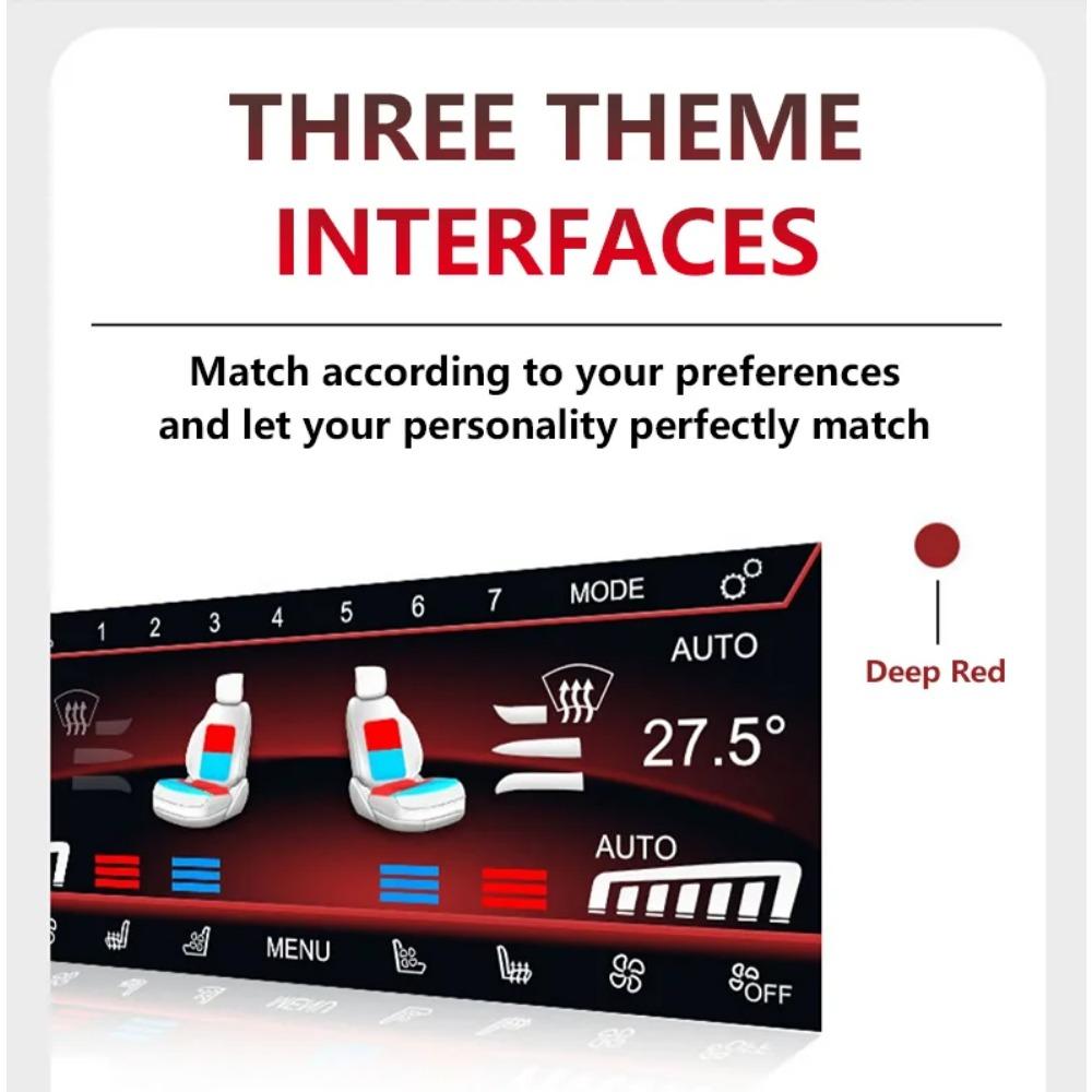 10.25'' Air Conditioning Climate Control Screen For BMW 5 Series 2011 2012 2013 2014-2017 AC Panel Touch Board LCD Digital