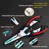 Multi-function Stainless Steel Fishing Pliers Tool Ergonomic Non-Slip Grip Handle  Fishing Pliers Portable Fishing Accessories