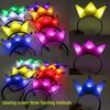 Luminous Flashing Crown Headband with Logo Customization