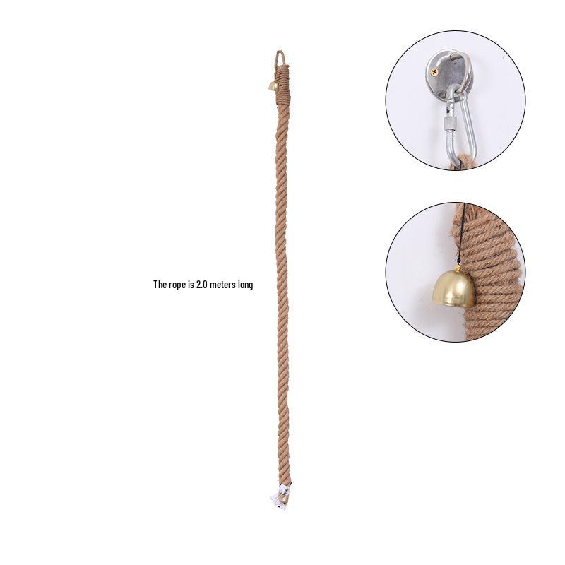 Всесезонное износостойкое дерево для кошек с утолщенным сизалевым канатом и когтеточкой