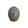 ESC Auto Parts ESP553 6-Speed Shift Stick Knob 328650024R Chrome Beige For Renault Dacia Nissan Opel Fast Shipment Free Shipment