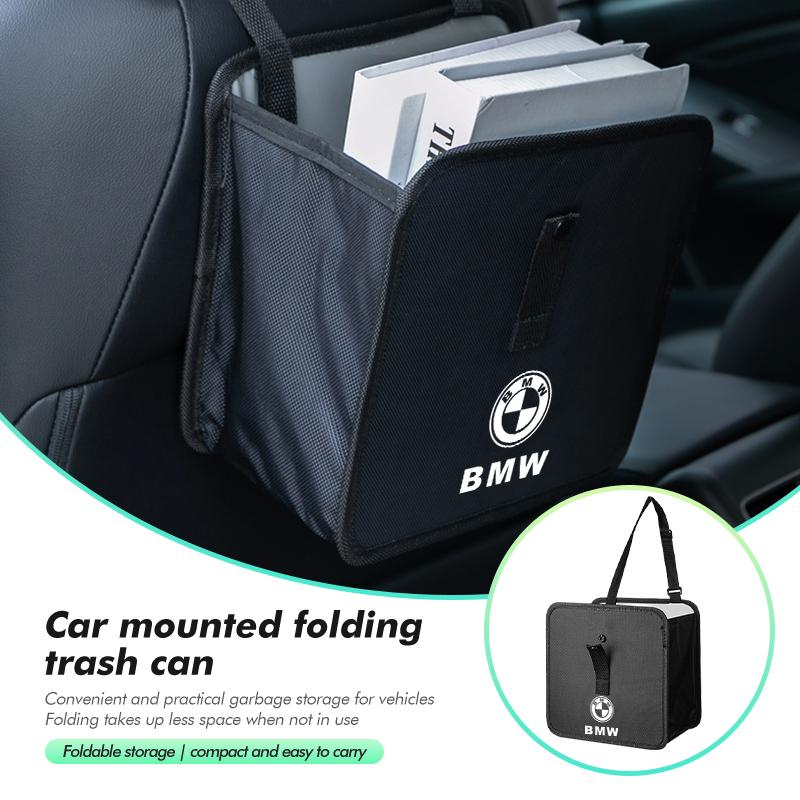 Car Storage Box Phone Pocket Back Seat Organizer Hanging Bag For BMW M Performance E36 E46 E60 E90 E91 E92 E93 F30 F20