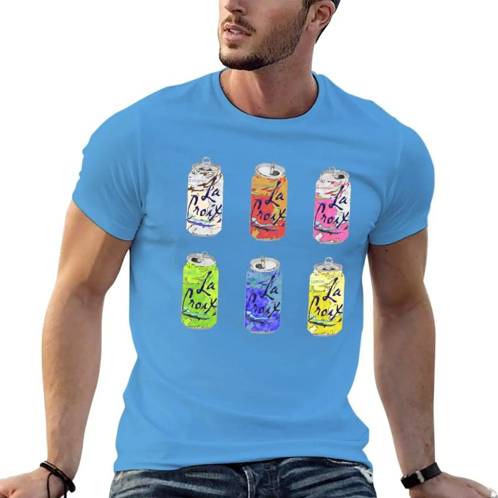 La Croix T-Shirt vintage t shirt heavyweight t shirts Short sleeve tee clothes