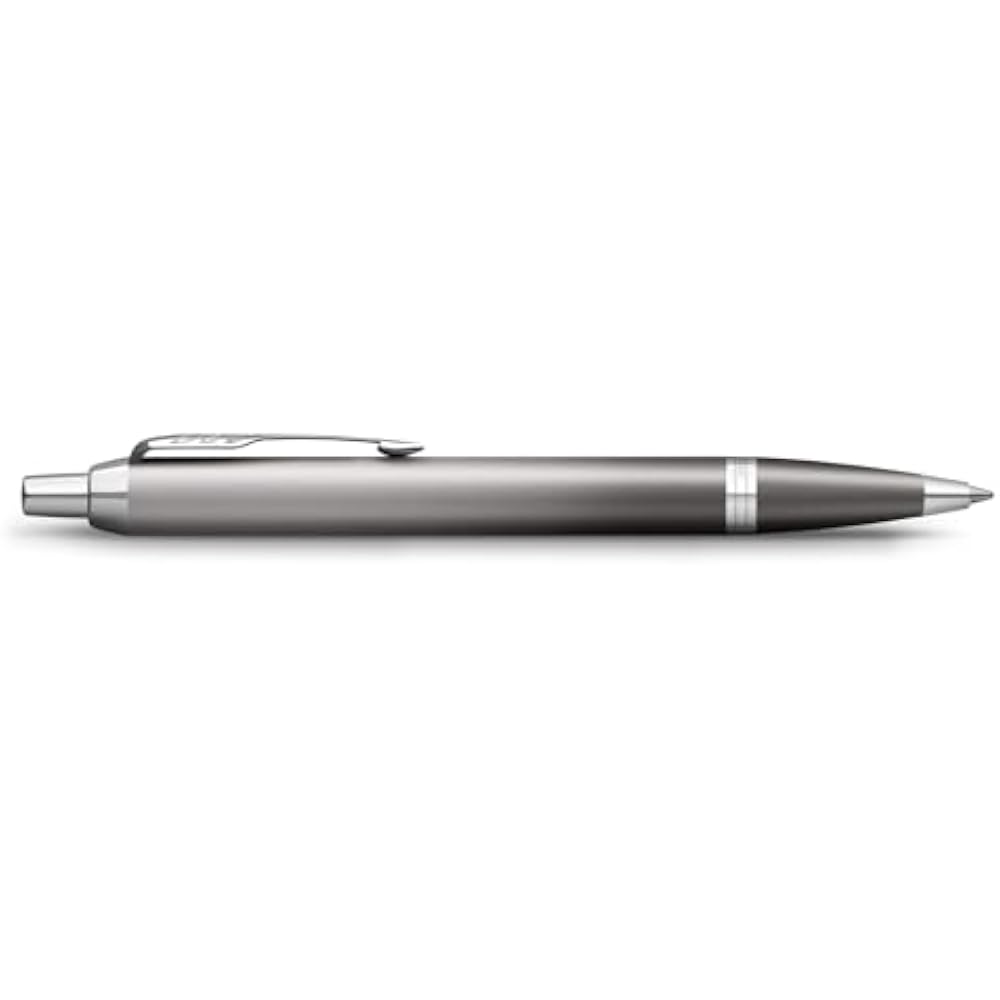 PARKER Parker Шариковая ручка IM Ритуалы письма, Серый CT, Средний, Маслянистый, Подарок, В подарочной коробке, Роскошный, ...