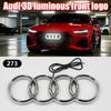 Для S66ДЛЯ значка Audi 249 273 285 мм Светодиодная лампа логотипа на переднюю решетку автомобиля Свет для AUDI A3 A4 A5 A6 A7 A8 S3 S4 S5 S6 S7 Q3 Q5 Q7
