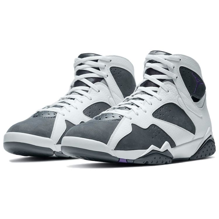 Кроссовки унисекс Air Jordan 7 Retro Flint 2021 Серо-Белый Flint-Grey CU9307-100