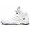 Air 5 Retro 'Metallic White' 2015 136027-130