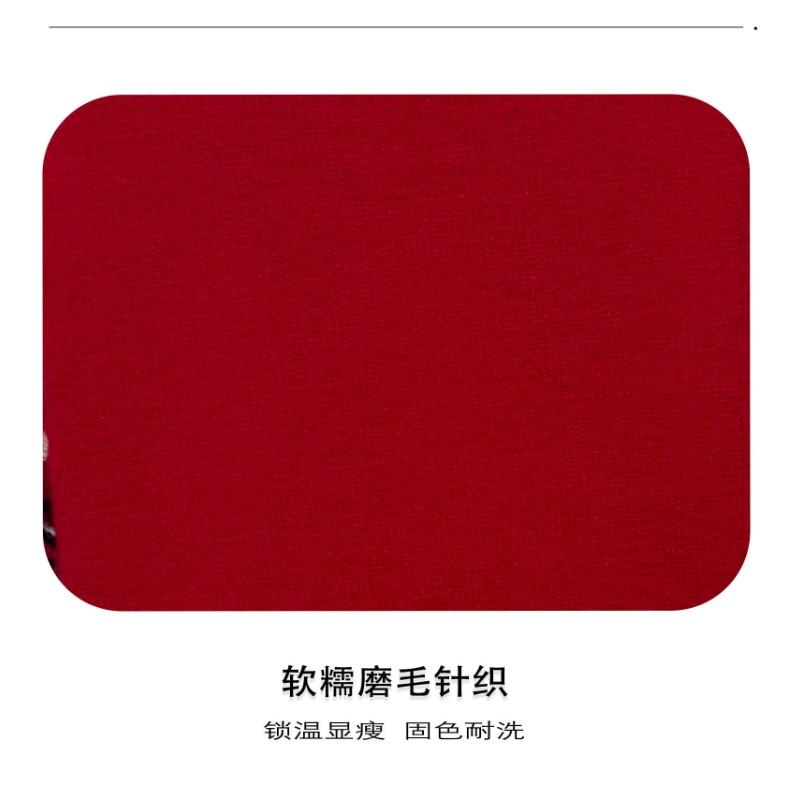 Women S Red Knit Sweater Autumn Winter Casual Long Sleeve Pullover
