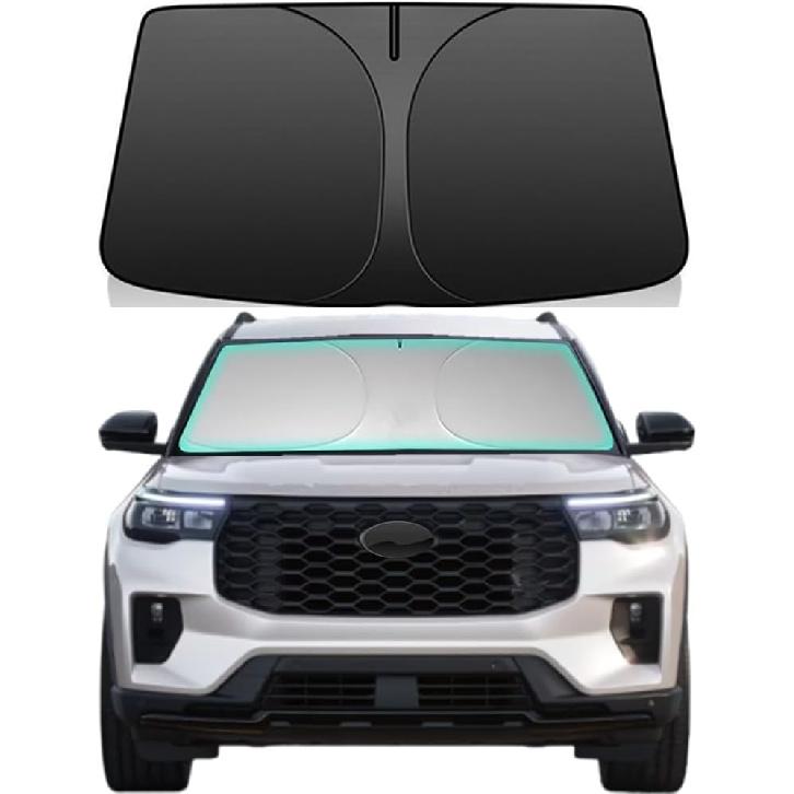 Солнцезащитный козырек на лобовое стекло для -2025 Chevrolet/Chevy Blazer 240T Двухслойный складной солнцезащитный козырек на переднее стекло автомобиля Аксессуары 240 T Солнцезащитный козырек-защита