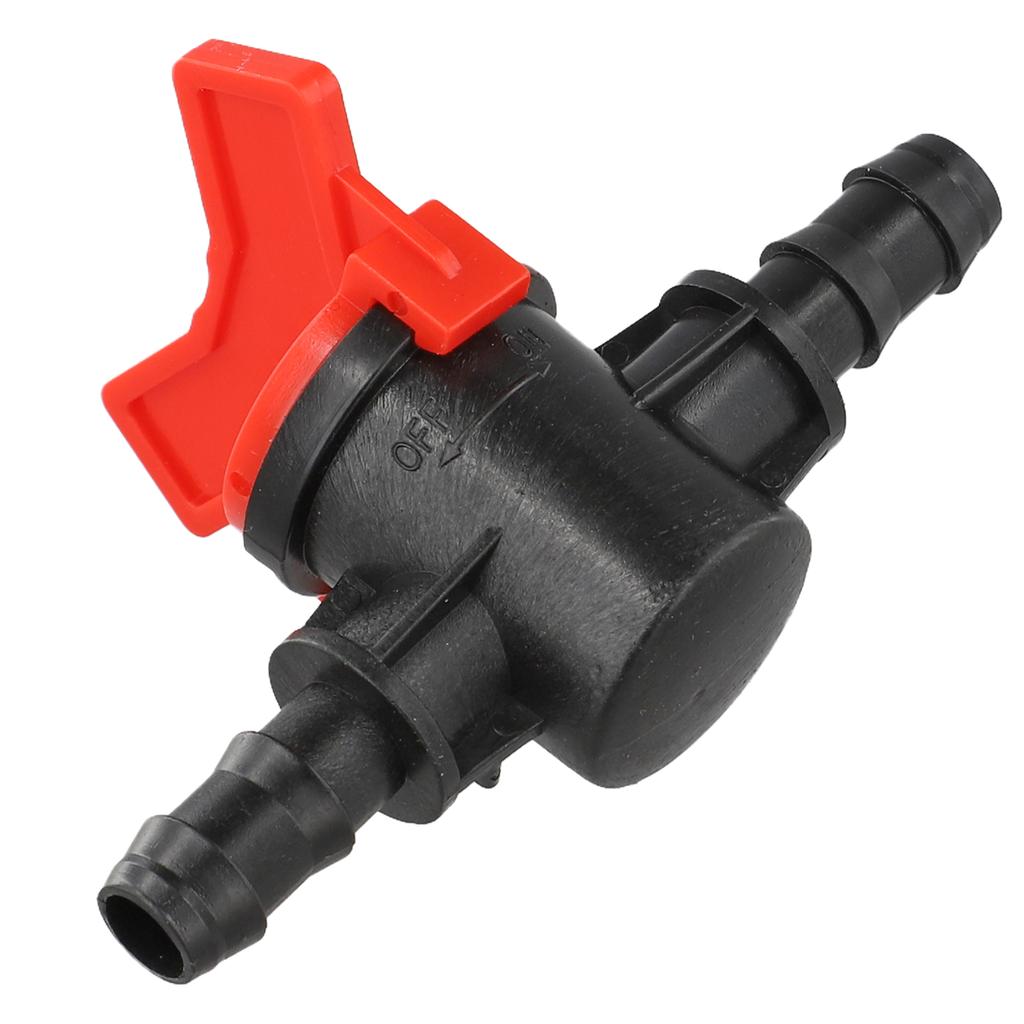 8Pcs Straight Through Switch Valve Garden Hose Faucet Irrigation Water Valve 8/11mm Pipe Drip Hose Connector Shut-Off Switch