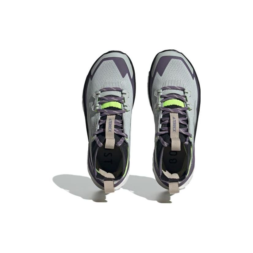 Adidas Кроссовки женские Terrex Free Hiker 2.0 Wonder Silver Purple Серые Шартрез IF4929