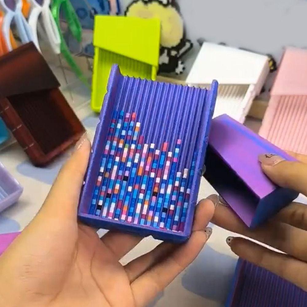 DIY Fuse Beads Crafting Tray 10/15 Slots Special Bean Dish Bead Sorting Trays  Melty Beads Projects