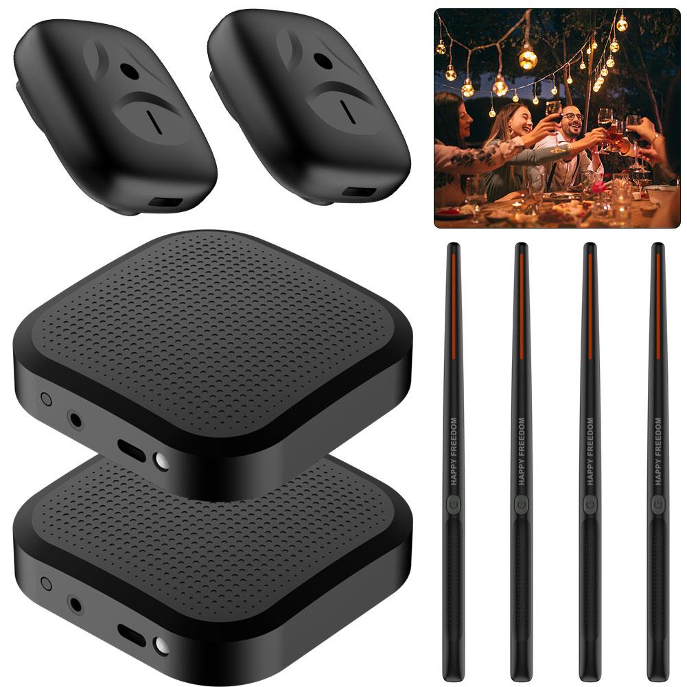 Somatosensory Electronic Virtual Drum Set Portable Air Drumsticks for Beginners Smart Virtual Reality Drum Stick Pedals Kit