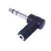 Jack Stereo Speaker 6.35mm to 3.5mm Adapter 3.5mm TRS Connector Male to Female Audio Adapter Plug