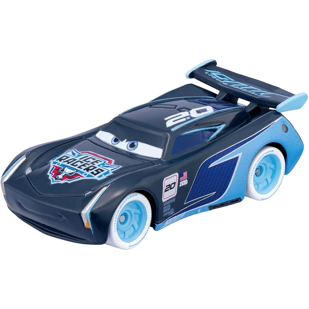 Takara Tomy Disney Cars Tomica C-29 Jackson Storm Ice Racing Miniature Toy Car for Ages 3 and Up