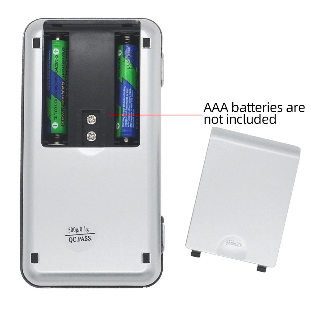 0.01g Jewelry Scales Weight Diamond Balance 500g/200g/1000g High Accuracy Electronic Kitchen Weighing Digital Pocket Mini Scale