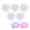 5pcs Leaf Silicone Mould Non-Stick DIY Ornaments Mould Resin Casting Mould  Beginners Craft