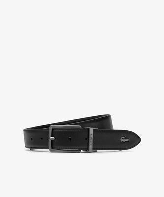 Мужской кожаный ремень LACOSTE Elegance 35 мм, артикул RC4108M56G 000