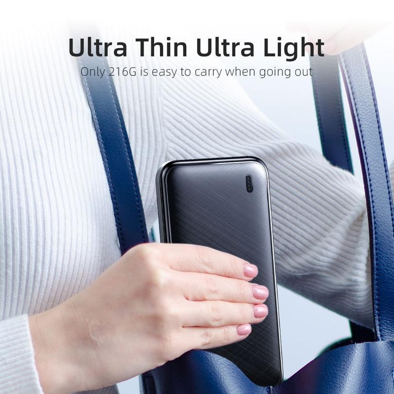 Essager PD 20W 10000mAh Power Bank Portable Charging External Battery Charger 10000 MAh Powerbank for IPhone Xiaomi Mi PoverBank