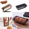 Carbon Steel Loaf Pan with Lid for Bread Baking Sandwich Mold Rectangular Toast Pan with Anti Warp Design Kitchen Baking Tool