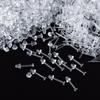 Transparent New Findings Fashion Ear Post Nuts Plug Earring Rubber Earring Back Stoppers