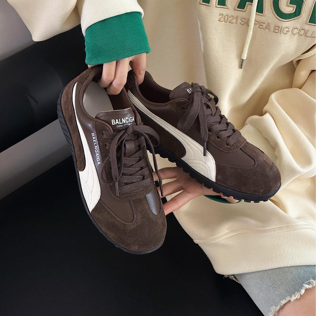 Оригинальные гоночные кроссовки в стиле Гонконга с леопардовым принтом, мужские, модные, лето 2025, новая коллекция, спортивная повседневная обувь для пар, детская