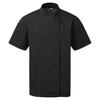Premier Unisex Adult Coolchecker Short-Sleeved Chef Jacket