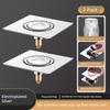 Bathroom Floor Drain Anti-Odor Device with Pop-Up Core Seal Cover, Anti-Odor Bug Solution, Universal Press-Type Foot Pedal