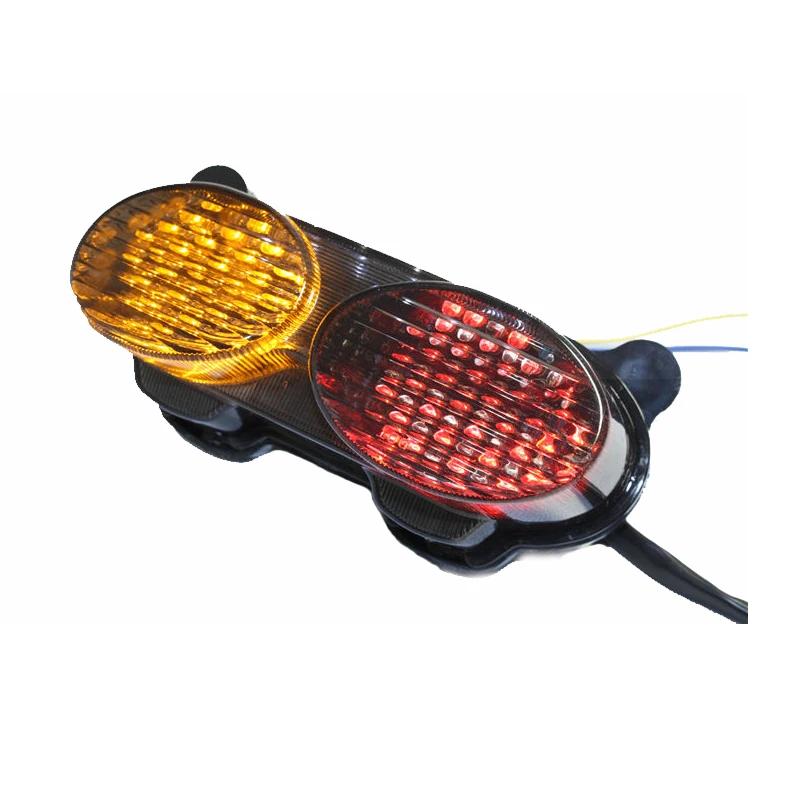 waase For Kawasaki ZZR600 2005 2006 2007 2008 Rear Tail Light Brake Turn Signals Integrated LED Light