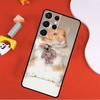 Милый Прелестный Чехол для Телефона с Хомяком для Samsung Galaxy S25 Ultra S24 Ultra S9 S10 S20 S21 S22 S24 Plus S23 FE