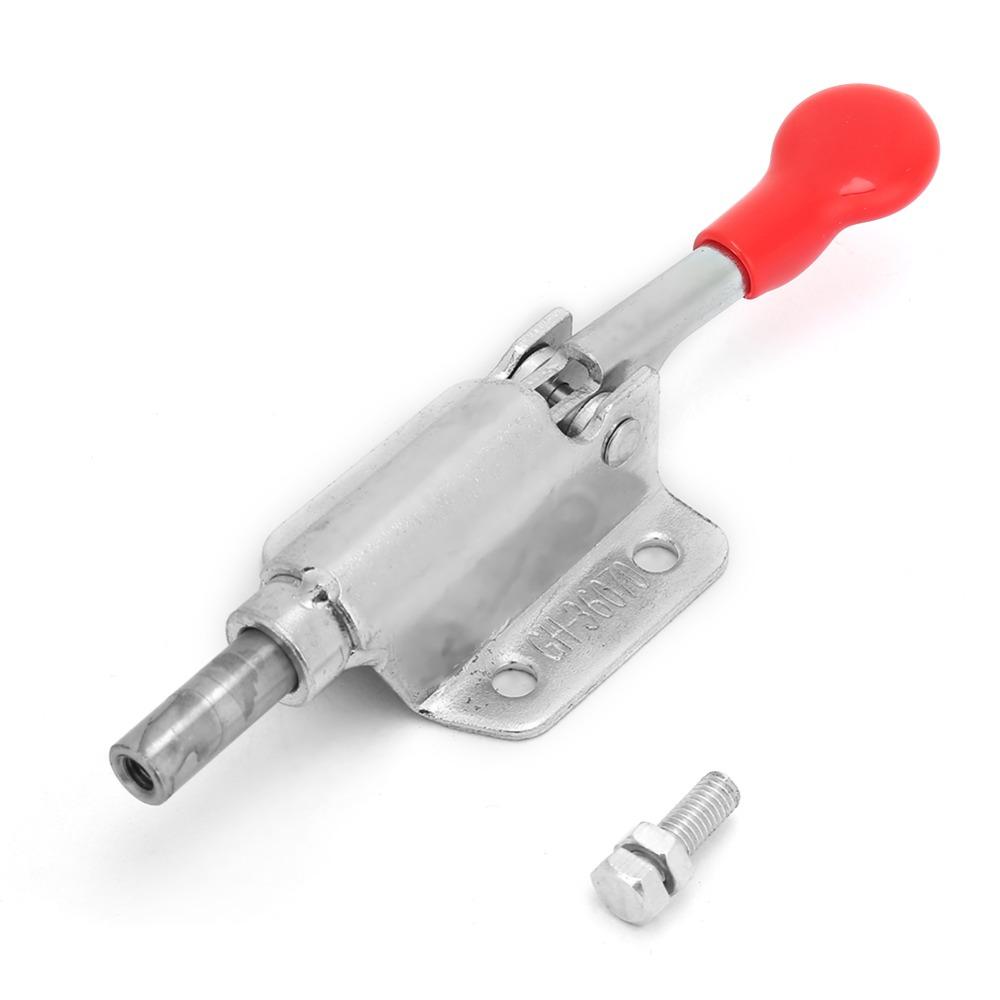 2pcs Pull Button Quick-Release Quick Release Clamp Adjustable Toggle Clamp For Machinery Fixtures