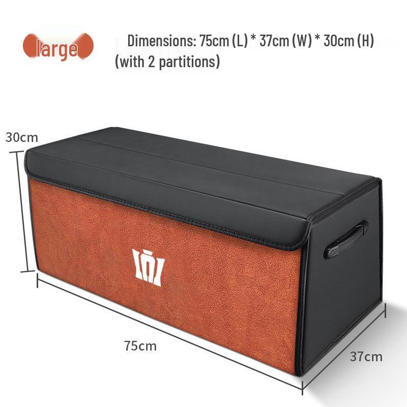 Toyota Crown Land Cruiser Trunk Organizer: Foldable Car Storage Box