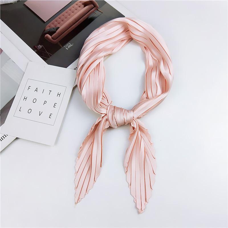Fashion Decoration Scarf Hairband Tie Hair 70 Small Square Scarf Silk Scarf Women'S Spring And Autumn Versatile Small Scarf Professional Scarf