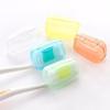 5 Piece Set Portable Travel Toothbrush Cover Wash Brush Cap Case Box Travel Hiking Camping Brush Cap Case YKS Health Germproof